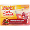 Emergen-C, Витамин С, клюква-гранат, 1000 мг, 30 пакетиков, 8,4 г (0,30 унции) в каждом пакетике