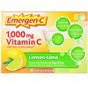 Emergen-C, Витамин С, смесь для газированных напитков со вкусом лимона и лайма, 1000 мг, 30 пакетиков весом 9,4 г (0,33 унции) каждый