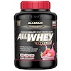 ALLMAX Nutrition, AllWhey Gold, 100% сывороточный протеин + Premium изолят сывороточного протеина, клубника, 5 ф. (2,27 кг)