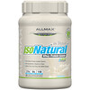 ALLMAX Nutrition, IsoNatural, чистейший изолят сывороточного белка, оригинальный вкус без ароматизаторов, 907 г (2 фунта)