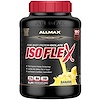 ALLMAX Nutrition, Isoflex, чистый изолят сывороточного белка (фильтрация ИСБ частицами, заряженными ионами), со вкусом банана, 2,27 кг (5 фунтов)