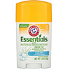 Arm & Hammer, Essentials, дезодорант, с натуральными дезодорирующими компонентами, очищающий, 28 г (1,0 унции)