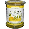 Aroma Naturals, Soy VegePure, 100% Натуральная Свеча Эфирного Масла Сои, Атмосфера, Апельсин и Лимонник 8.8 унции (260 г)