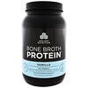Dr. Axe / Ancient Nutrition, Bone Broth Protein, белок со вкусом ванили, 986 г (2,17 фунта)