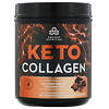 Dr. Axe / Ancient Nutrition, Keto Collagen, Collagen Protein + Coconut MCTs, Chocolate, 1.03 lb (460 g)