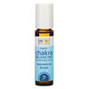 Aura Cacia, Органическая роликовая ароматерапия для балансировки чакр, выразительное горло, 9,2 мл (0,31 жидкой унции)