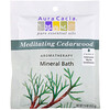 Aura Cacia, Ароматерапевтическое средство для ванны с минералами, медитативный кедр, 2,5 унций (70,9 г)