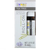 Aura Cacia, Смесь эфирного масла, очищающий роликовый аппликатор, чайное дерево, 0,31 жидкие унции (9,2 мл)