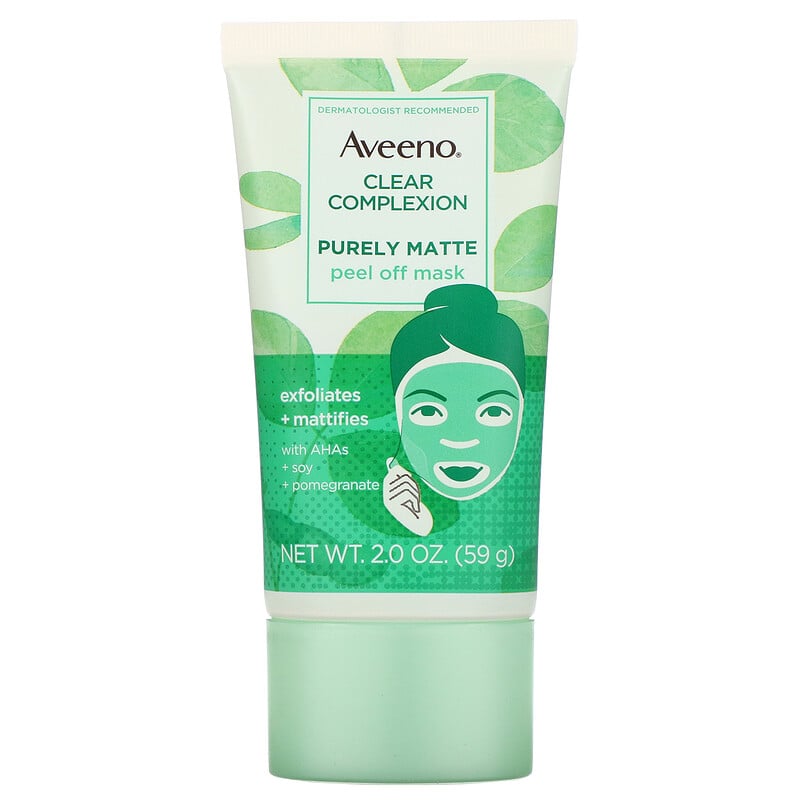 Aveeno Clear Complexion Purely Matte Peel Off Mask 2 Oz 59 G Iherb 0336