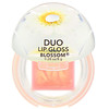 Blossom, Блеск для губ Duo, белый цветок, 8 г