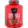 BSN, Syntha-6, белковая матрица ультрапремиального качества, клубничный молочный коктейль, 2,27 кг (5,0 фунта)