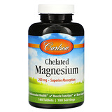 Carlson Labs, магний, 350 мг, 180 капсул - iHerb