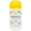 Crystal Body Deodorant, Невидимый твердый дезодорант, ромашка и зеленый чай, 70 г