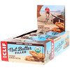 Clif Bar, Энергетический батончик с органическим ореховым маслом, кокосовое и миндальное масло, 12 батончиков, 1.76 унции(50 г) каждый