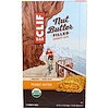 Clif Bar, Энергетический батончик с органическим ореховым маслом, арахисовое масло, 12 батончиков, по 1.76 унции(50 г) каждый