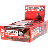 Clif Bar, Протеиновый батончик Builder's с шоколадом, 12 батончиков, весом 68 г (2,40 унции) каждый