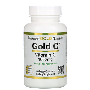 California Gold Nutrition, Gold C, ������� C, 1000 ��, 60 ������������ ������