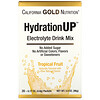 California Gold Nutrition, HydrationUP, смесь для приготовления электролитического напитка, тропические фрукты, 20 пакетиков, 4,8 г (0,17 унции) в каждом