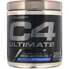 Cellucor, C4 Ultimate, средство для приема перед тренировкой, с освежающим вкусом малины, 380 г (13,4 унции)