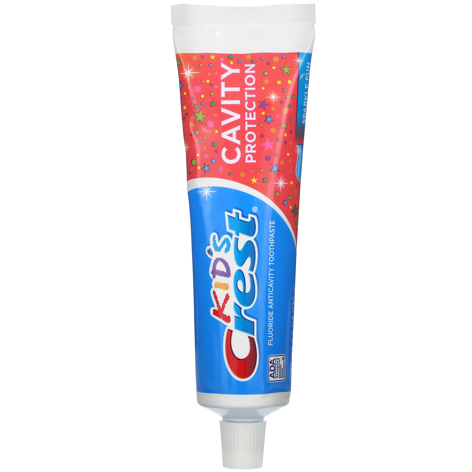 Crest Kids Fluoride Anticavity Toothpaste Sparkle Fun 4 6 Oz 130 G   1 