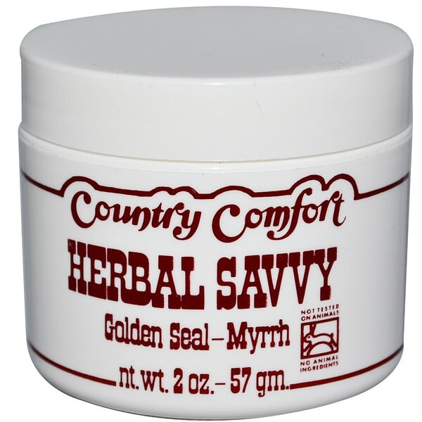Country Comfort, Herbal Savvy, гидрастис и мирра, 57 г