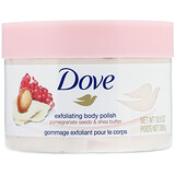 Dove, Эксфолиант для тела, аромат «Орех макадамия и рисовое молоко», 298 г - iHerb