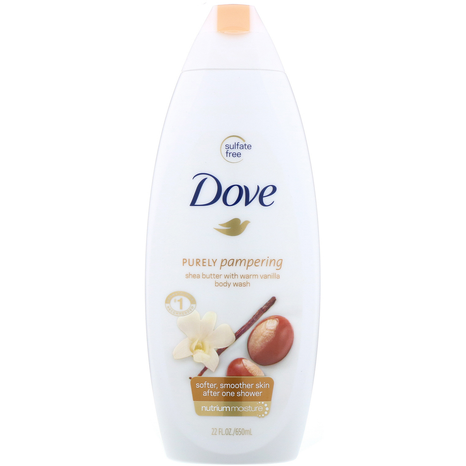 Dove, Гель для душа Purely Pampering, аромат «Масло ши и ...