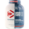 Dymatize Nutrition, ISO100 Гидролизованный 100% изолят сывороточного протеина, клубника, 2,3 кг (5 фунтов)
