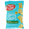 Enjoy Life Foods, Легкие и воздушные чечевичные чипсы, со вкусом укропа и сметаны, 113 г (4 унции)