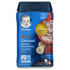 Gerber, Lil' Bits, Oatmeal Cereal, 8+ Months, Banana Strawberry, 8 oz (227 g)