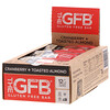The GFB, Безглютеновый батончик, клюква и обжаренный миндаль, 12 батончиков, 58 г каждый