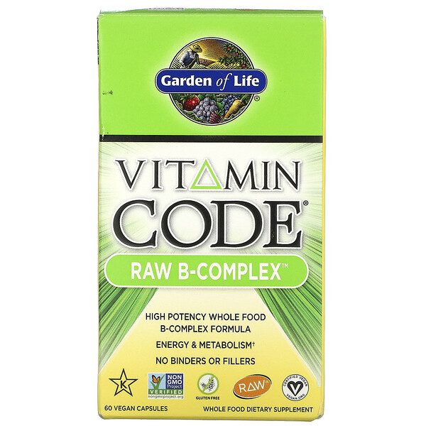 Garden of Life, Vitamin Code, Raw 60 веганских капсул iHerb