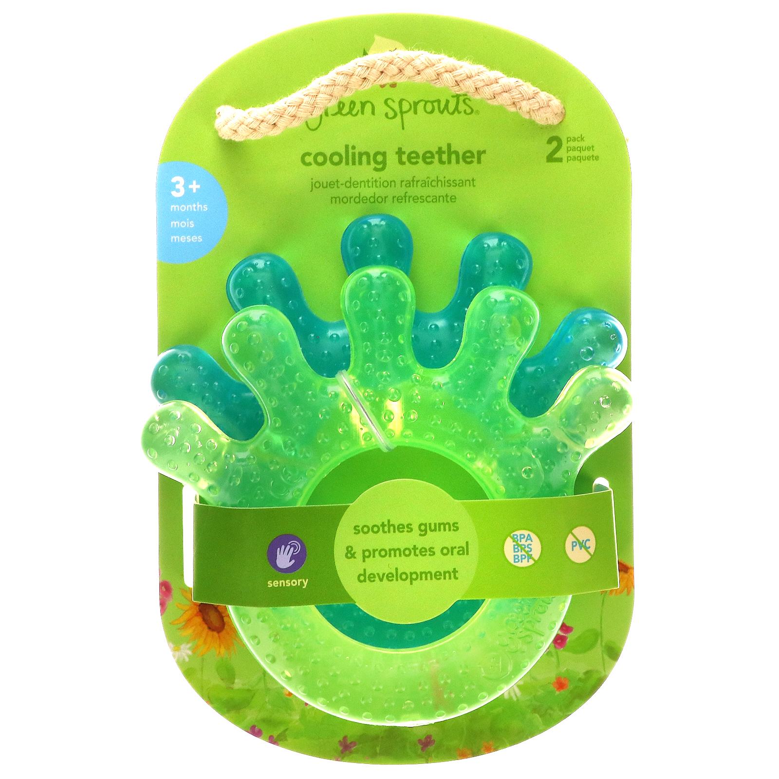 green sprouts cooling teether