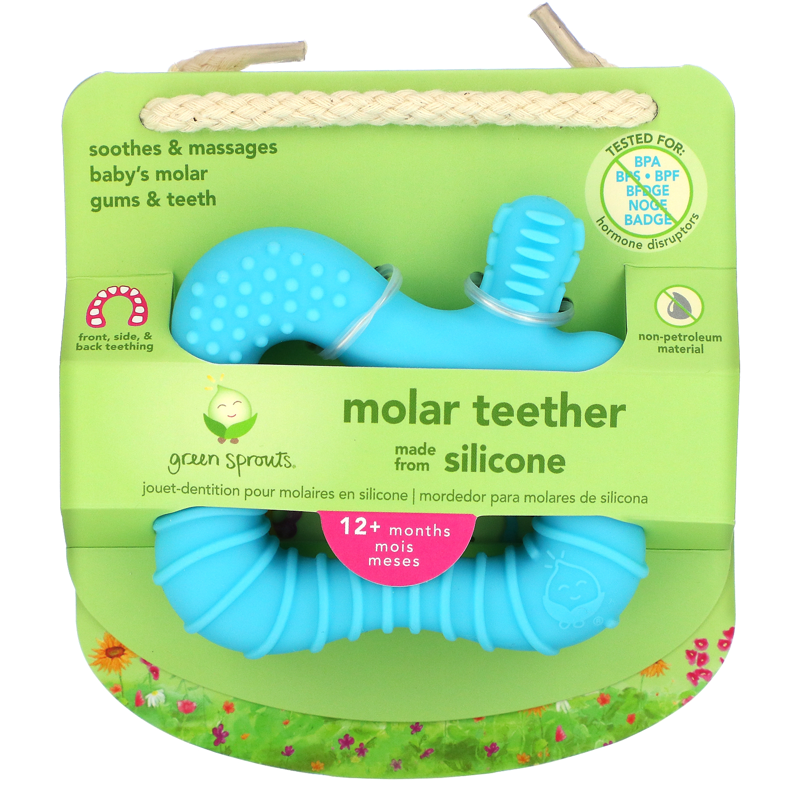 green sprouts molar teether