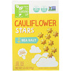 From The Ground Up, Cauliflower Stars, Sea Salt, 3.5 oz (99 g)