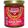Heavenly Organics, Мёд акации, 100% органический сырой, 12 унций (340 г)