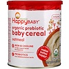Happy Family Organics, Органическая каша с пробиотиками для детей, овсяная, 198 г