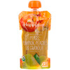 Happy Family Organics, Organic Baby Food, Stage 2, Clearly Crafted 6+ Months, Pears, Pumpkin, Peaches & Granola, 4 oz (113 g)