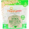 Happy Family Organics, Clearly Crafted, Oatmeal Baby Cereal, 7 oz (198 g)