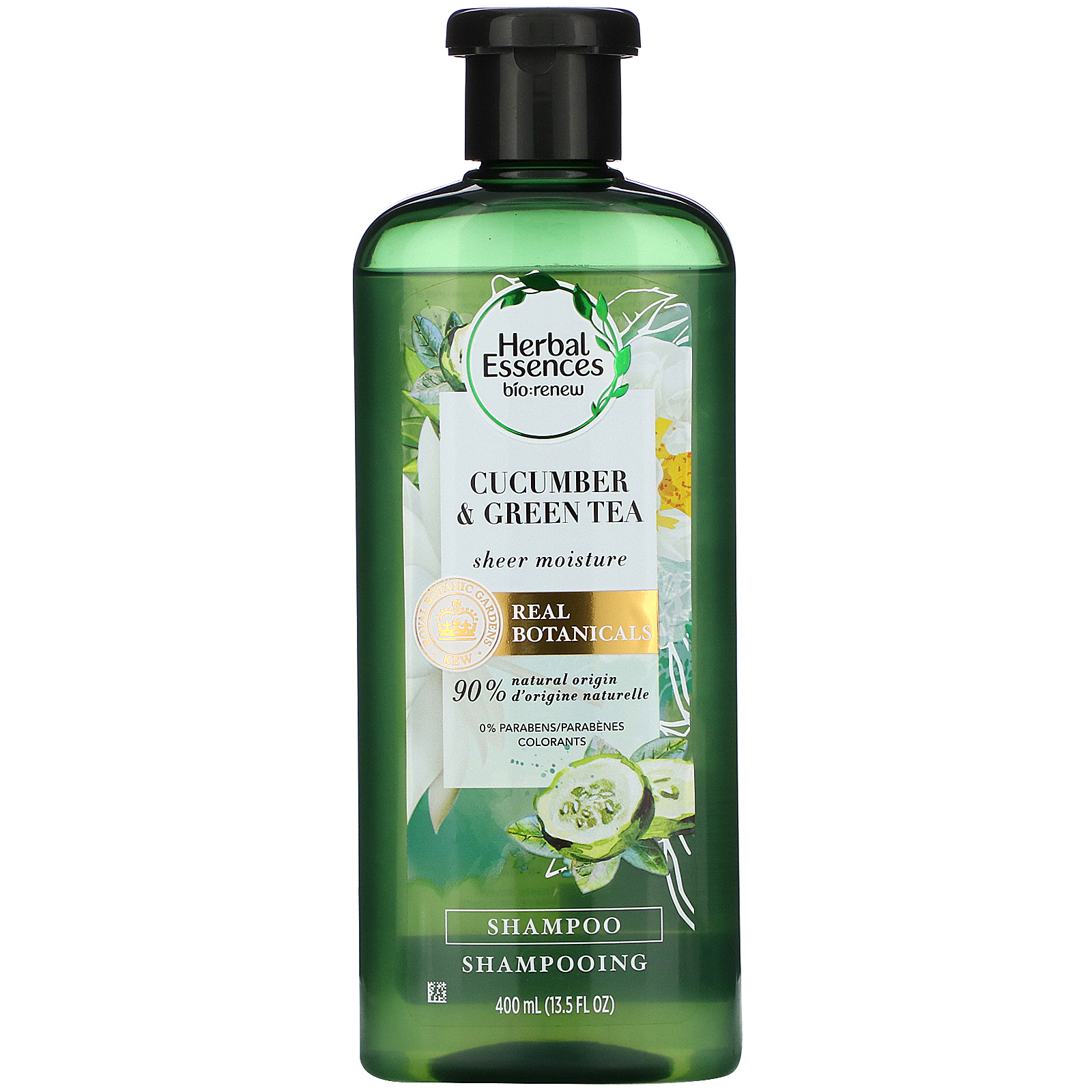 Herbal Essences, Sheer Moisture Shampoo, Cucumber & Green Tea, 13.5 fl