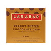 Larabar, The Original Fruit & Nut Food Bar, Peanut Butter Chocolate Chip, 5 Bars, 1.6 oz (45 g) Each