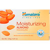 Himalaya, Увлажняющее очищающее кусковое мыло, миндаль, 125 г