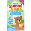 Hero Nutritional Products, Yummi Bears, Complete Multi, Vegetarian, Natural Strawberry, Orange and Pineapple Flavors, 90 Gummy Bears