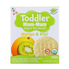 Hot Kid, Toddler Mum-Mum, органическое рисовое печенье, манго и киви, 12 упаковок, 2,12 унции (60 г)