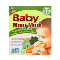 Hot Kid Baby Mum Mum Originalnye Risovye Galety 24 Sht 50 G 1 76 Uncii Iherb