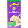 Annie's Homegrown, Ракушки и белый чеддер, Макароны с сыром, 6 унций (170 г)