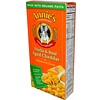 Annie's Homegrown, Макароны и сыром чеддер, 6 унций (170 г)