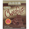 HealthSmart Foods, ChocoRite, батончик из молочного шоколада, без сахара, 5 батончиков, каждый весом 28 г