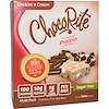 HealthSmart Foods, Батончики печенье и сливки ЧокоРайт, 5 белковых батончиков, по 5,6 унции (32 г) каждый