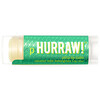 Hurraw! Balm, Бальзам для губ Питта со вкусом кокоса, мяты и лемонграсса, 0,15 унций (4,3 г)